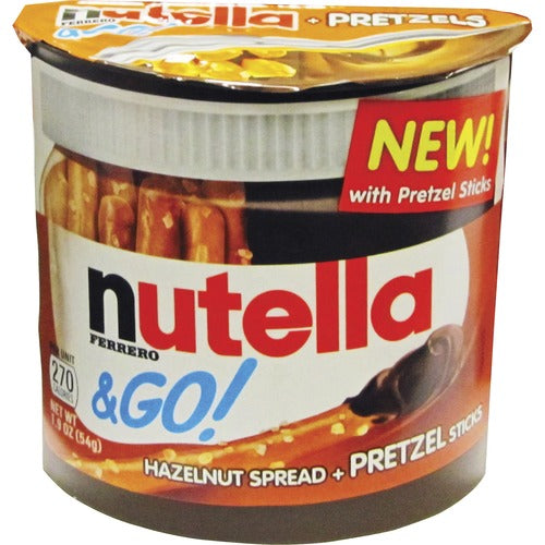 Nutella FER80401 Hazelnut Spread & Pretzels