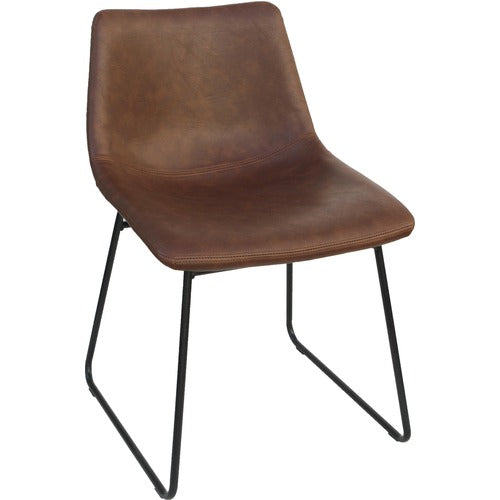 Lorell LLR42957 Sled Guest Chairs