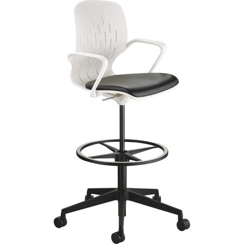 Safco SAF7014WH Shell Extended-Height Chair