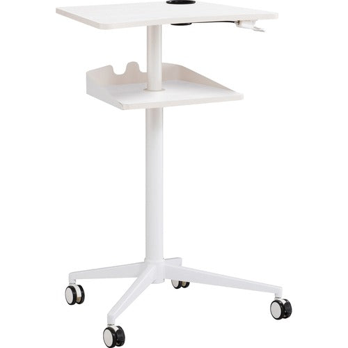 Safco SAF1944WH Active Collection Vum Mobile Workstation
