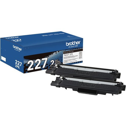 Brother BRTTN2272PK TN227 Original High Yield Laser Toner Cartridge - Twin-pack - Black - 2 / Box