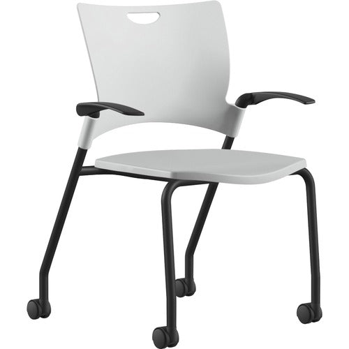 9 to 5 Seating NTF1315A12BFP05 Bella Fixed Arms Mobile Stack Chair