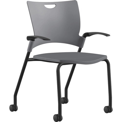 9 to 5 Seating NTF1315A12BFP14 Bella Fixed Arms Mobile Stack Chair