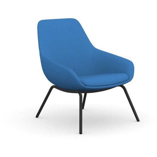 9 to 5 Seating NTF9101LGBFBU 4-leg Lilly Lounge Chair