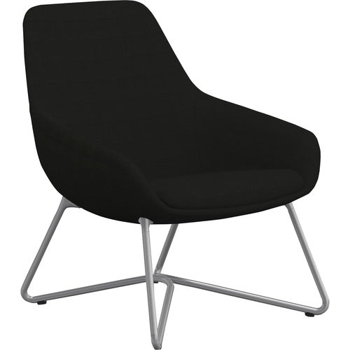 9 to 5 Seating NTF9111LGSFON W-shaped Base Lilly Lounge Chair