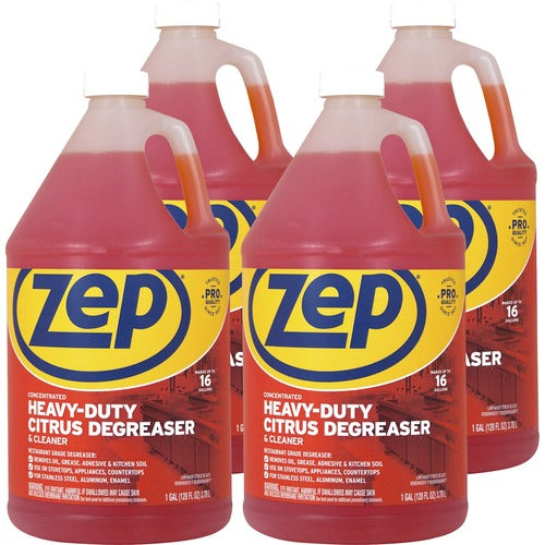 Zep ZPEZUCIT128CT Heavy-Duty Citrus Degreaser