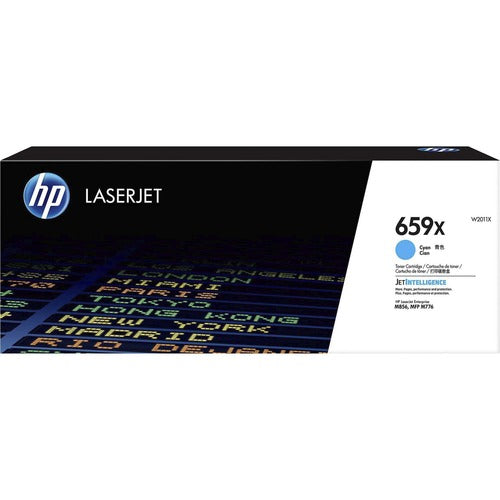 HP HEWW2011X 659X (W2011X) Original High Yield Laser Toner Cartridge - Cyan - 1 / Each