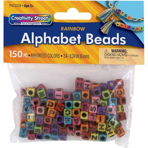 Creativity Street PAC3256 Alphabet Beads