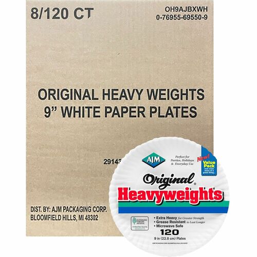 AJM AJMOH9AJBXWHCT 9" Original Heavyweight Plates