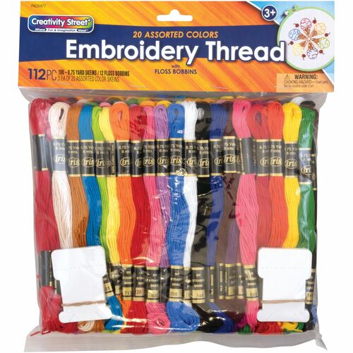 Creativity Street PAC6477 Embroidery Thread Pack