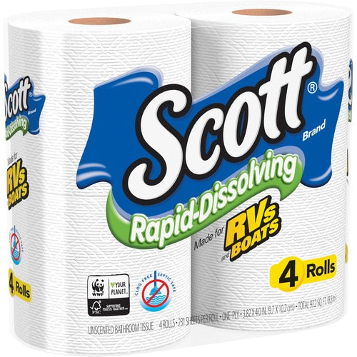 Scott KCC47617 Rapid-Dissolving Toilet Paper