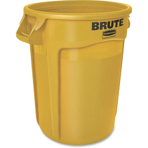 Rubbermaid Commercial RCP263200YELCT Brute 32-Gallon Vented Containers