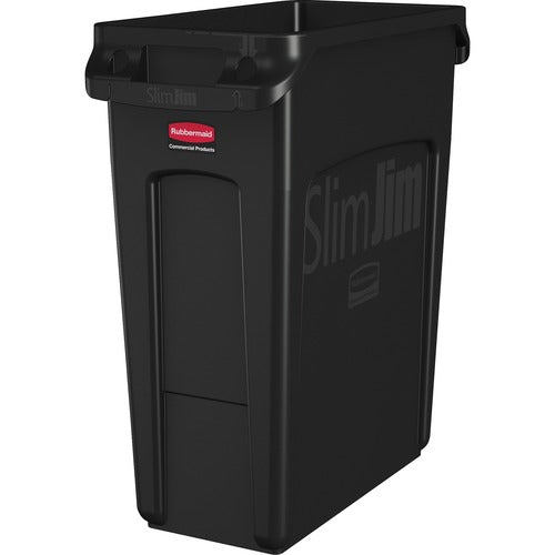 Rubbermaid Commercial RCP1955959CT Slim Jim 16-Gallon Vented Waste Containers