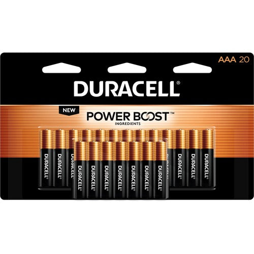 Duracell DURMN2400B20CT Coppertop Alkaline AAA Battery 20-Packs