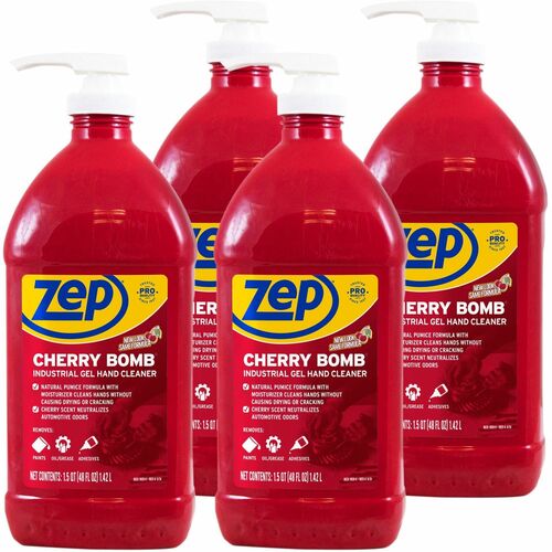 Zep ZPEZUCBHC484CT Cherry Bomb Gel Hand Cleaner