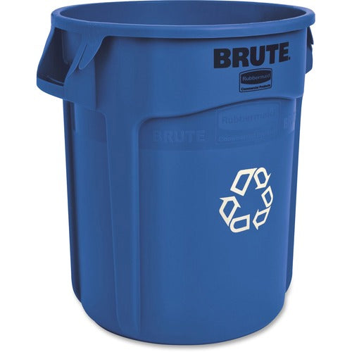 Rubbermaid Commercial RCP262073BLUCT Brute 20-Gallon Vented Recycling Containers