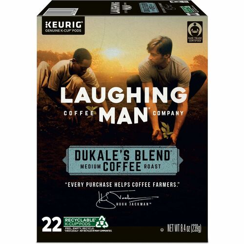 LAUGHING MAN GMT8338 K-Cup, Pod Coffee