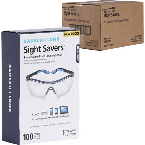 Bausch + Lomb BAL8574GMCT Sight Savers Lens Cleaning Tissues