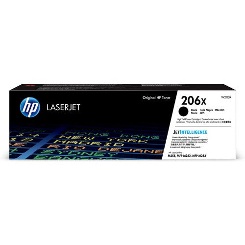 HP HEWW2110X 206X Original High Yield Laser Toner Cartridge - Black - 1 Each