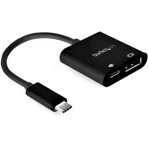 StarTech.com STCCDP2DP14UCPB USB-C to DisplayPort Adapter with Power Delivery - 8K 30Hz