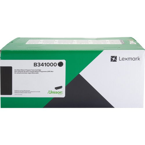 Lexmark LEXB341000 Unison Original Standard Yield Laser Toner Cartridge - Black - 1 Each