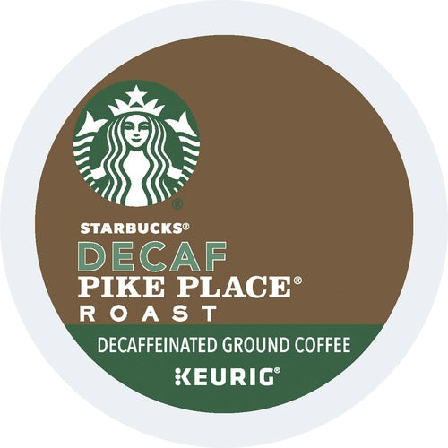 Starbucks® SBK12434952 K-Cup Decaf Pike Place Roast Coffee