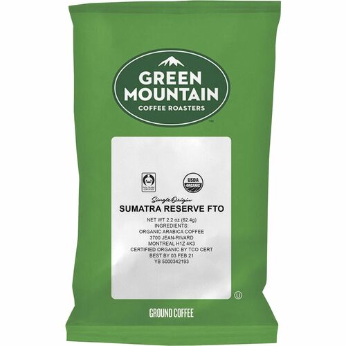 Green Mountain Coffee Roasters® GMT8287 Sumatra Reserve Organic Coffee