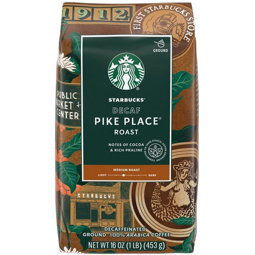 Starbucks® SBK12411962 Decaf Pike Place Coffee