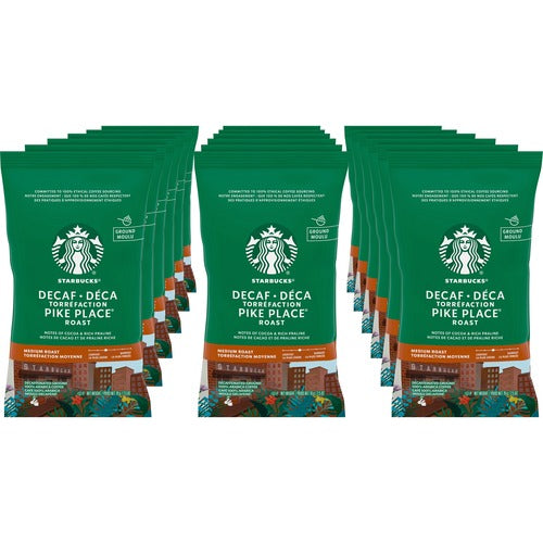 Starbucks® SBK12420994 Decaf Pike Place Coffee Pack