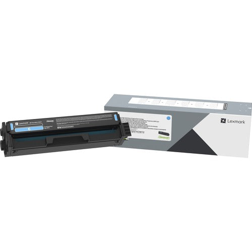 Lexmark LEXC341XC0 Unison Original Extra High Yield Laser Toner Cartridge - Cyan - 1 Each