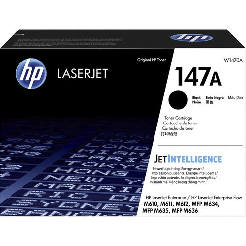 HP HEWW1470A 147A Original Laser Toner Cartridge - Black - 1 / Carton
