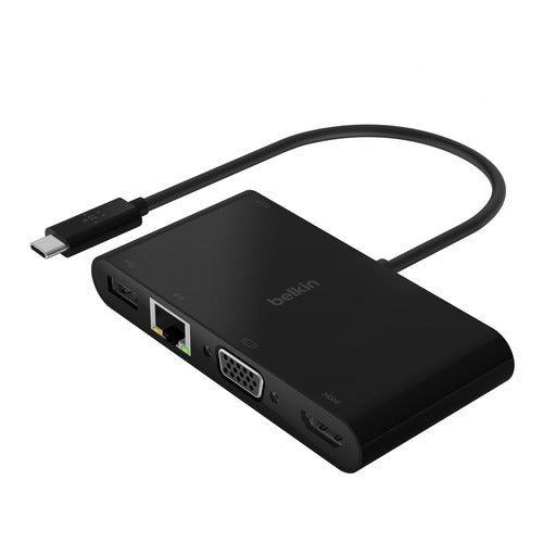 Belkin BLKAVC004BKBL USB-C Multimedia + Charge Adapter