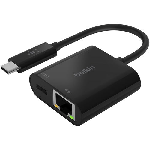 Belkin BLKINC001BKBL USB-C to Ethernet + Charge Adapter