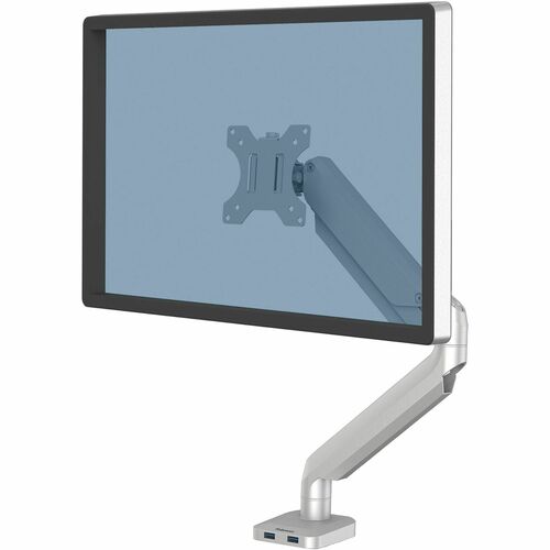 Fellowes FEL8056401 Platinum Mounting Arm for Monitor - Silver