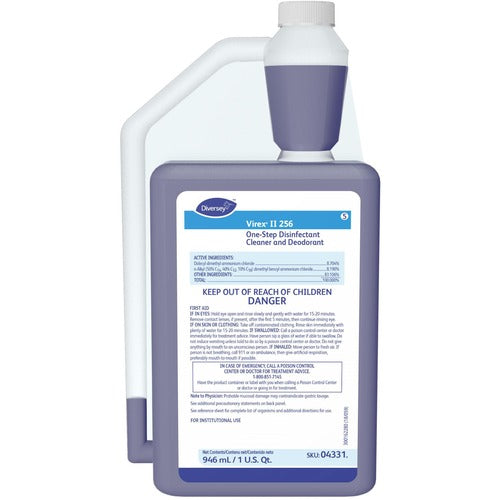 Diversey DVO04331 Virex II 256 Disinfectant Cleaner
