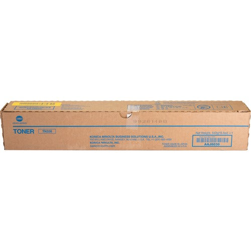 Konica Minolta KNMTN326 Original Laser Toner Cartridge - Black - 1 Each