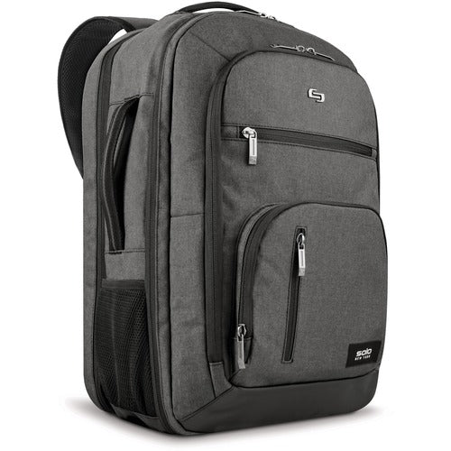 Solo USLUBN78010 Carrying Case (Backpack) for 17.3" Notebook - Gray