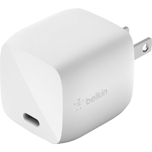 Belkin BLKWCH001DQWH BoostCharge Pro 30W USB-C PD GaN Wall Charger