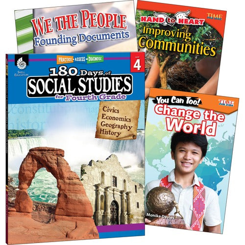 Shell Education SHL118398 Learn At Home Social Studies Books Printed Book