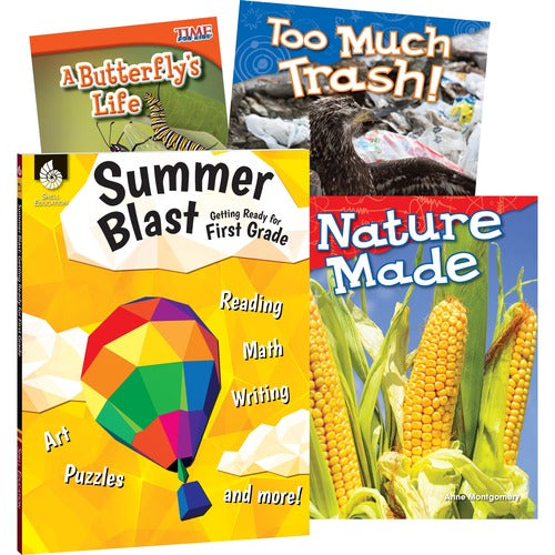 Shell Education SHL51677 Learn-At-Home Summer Science Set Printed Book by Jodene Smith