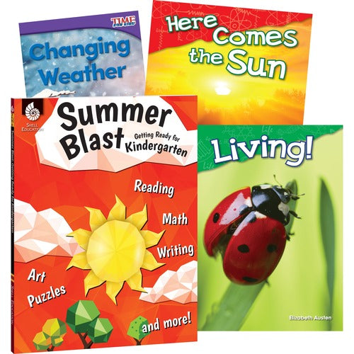 Shell Education SHL51676 Learn-At-Home Summer Science Set Printed Book by Jodene Smith
