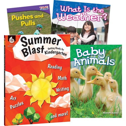 Shell Education SHL51670 Learn-At-Home Grade K Summer STEM Set Printed Book by Jodene Smith