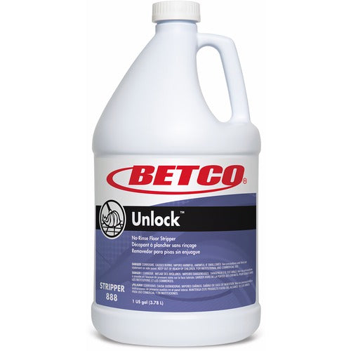 Betco BET8880400 Unlock No-Rinse Floor Stripper