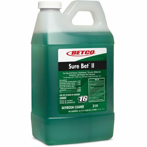 Betco BET3144700 Sure Bet II FastDraw 16 Foaming Disinfectant