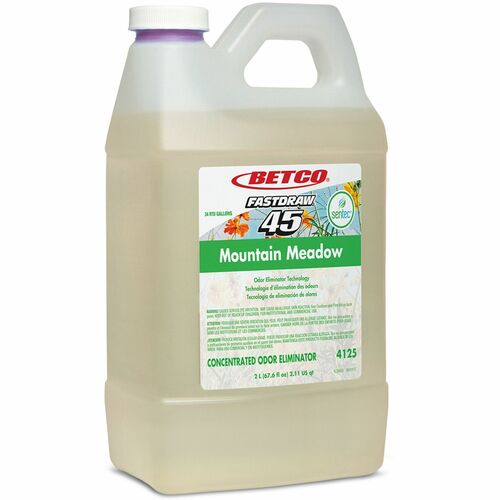 Betco BET4125B200 Sentec FastDraw 45 Mountain Meadow Odor Eliminator