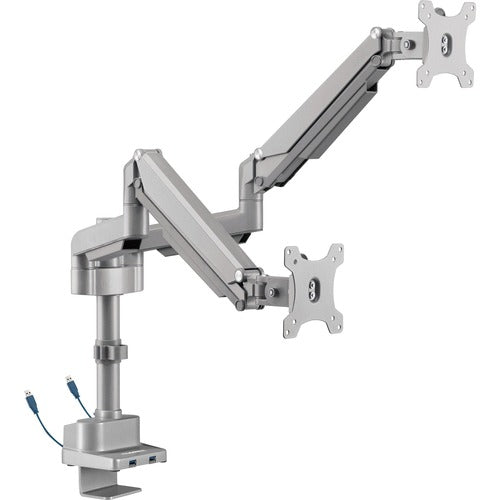 Lorell LLR99803 Mounting Arm for Monitor - Gray