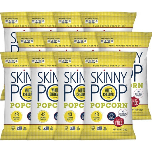 SkinnyPop PCN00443 White Cheddar Popcorn