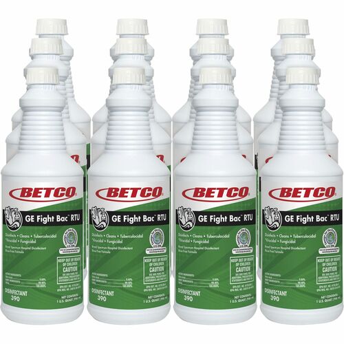 Betco BET3901200CT GE Fight Bac RTU Disinfectant