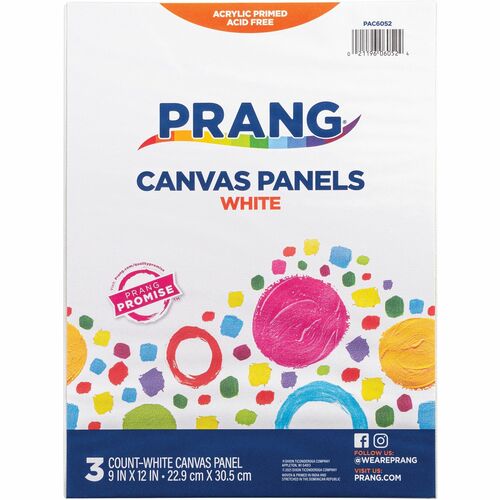 Prang PACAC6052 Canvas Panels