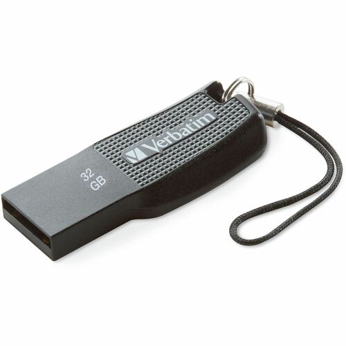 Verbatim VER70876 32GB Ergo USB Flash Drive - Black